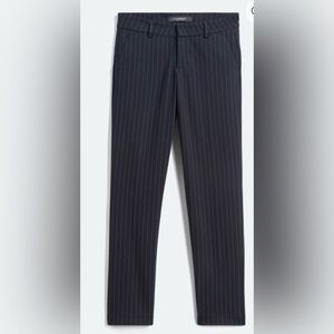 Liverpool Kelsey Straight Pinstripe Pants